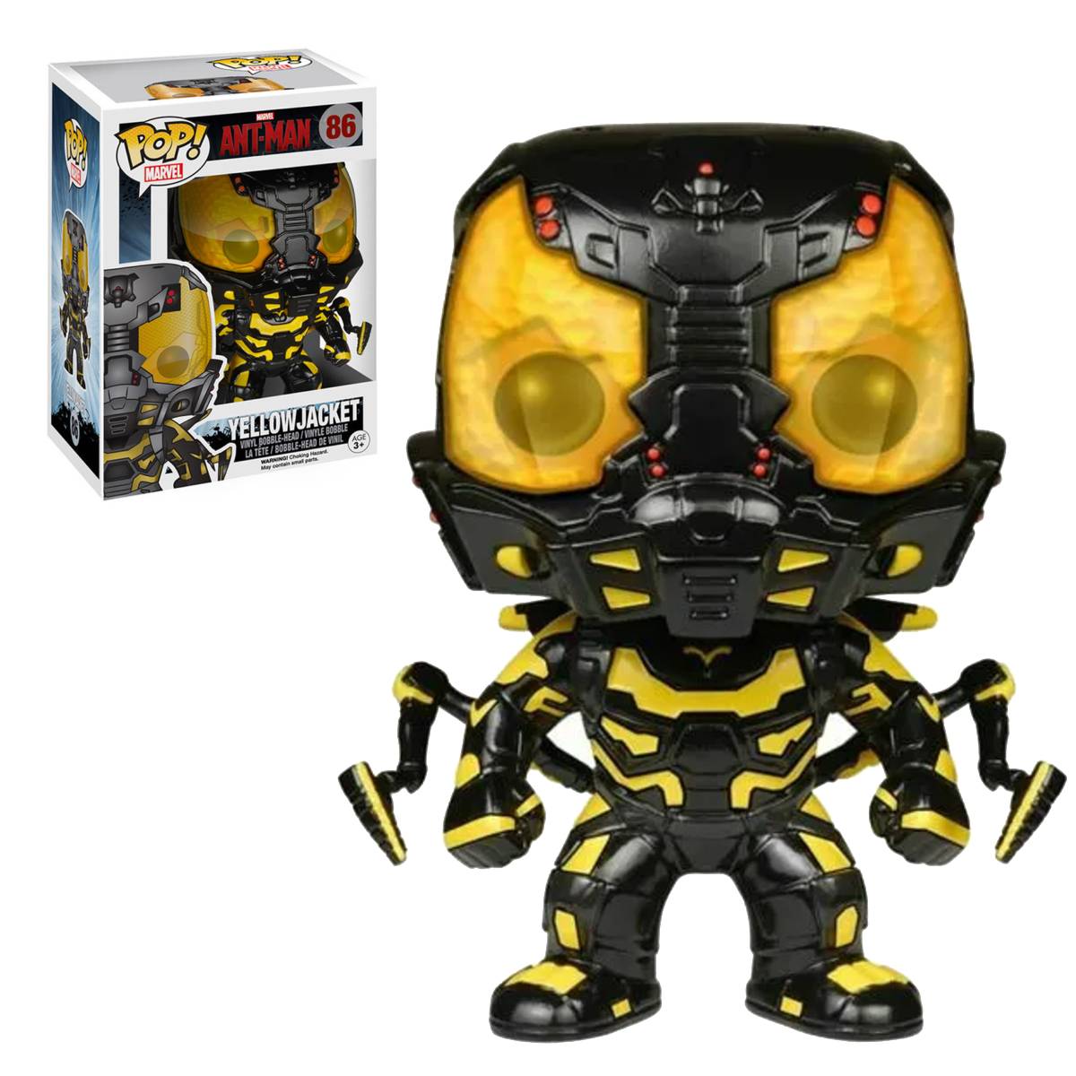 FUNKO POP MARVEL STUDIOS ANT-MAN YELLOW JACKET 86