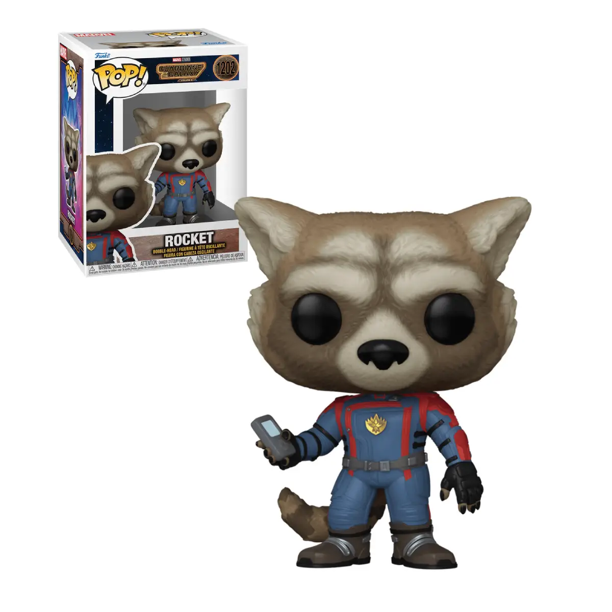 FUNKO POP MARVEL STUDIOS GUARDIANS OF THE GALAXY VOL 3 ROCKET 1202