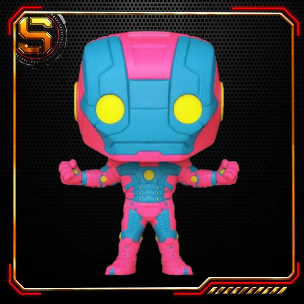 FUNKO POP MARVEL STUDIOS INFINITY SAGA IRON MAN (MARK 5)(BLKLT)