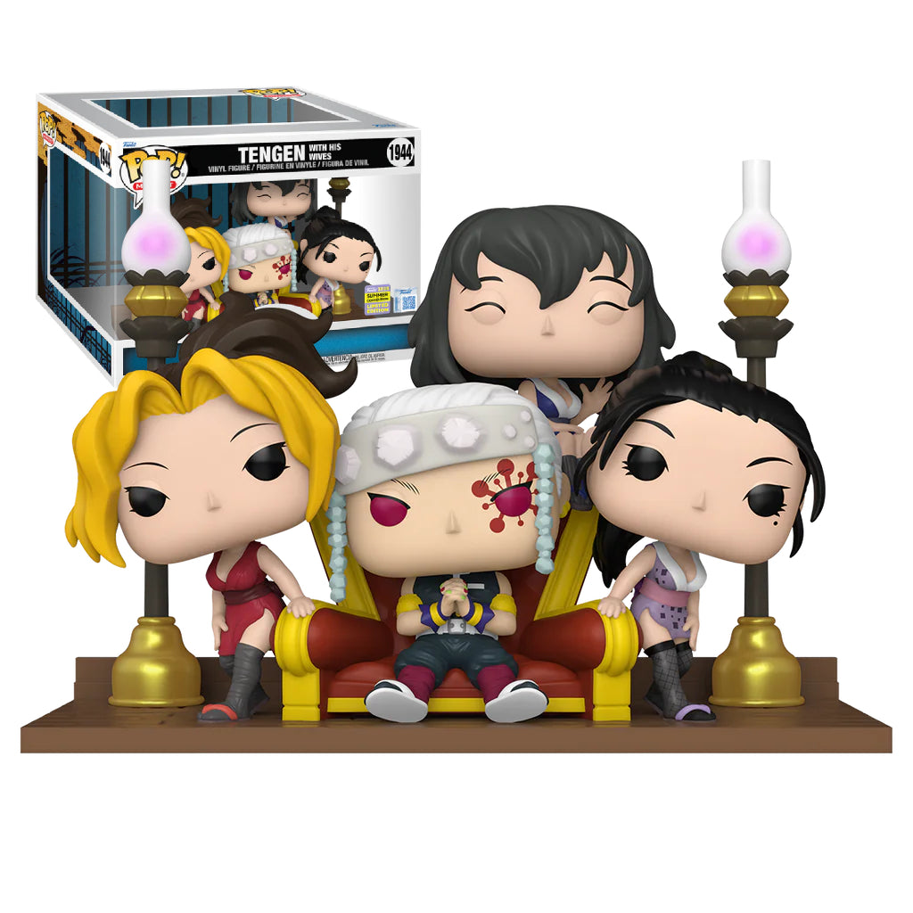 FUNKO POP MOMENT ANIME DEMON SLAYER TENGEN WITH HIS WIVES 1944