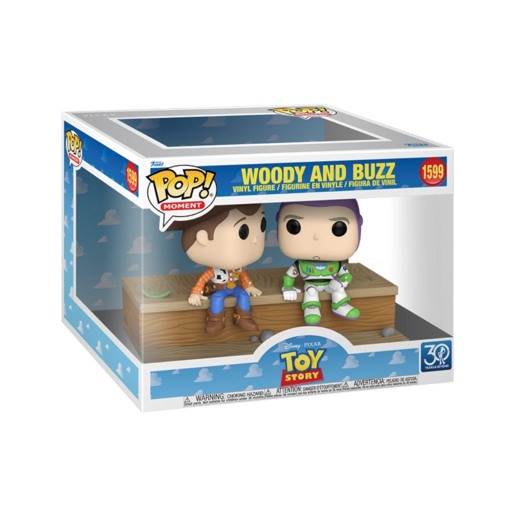 FUNKO POP MOMENT DISNEY TOY STORY 30TH ANNIVERSARY WOODY AND BUZZ 1599