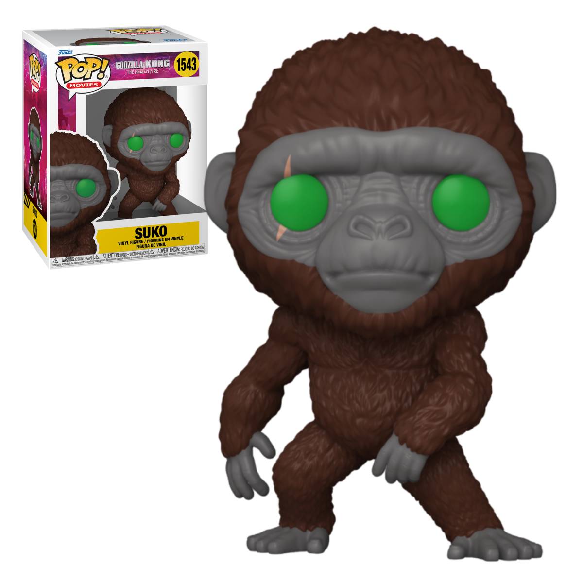 FUNKO POP MOVIES GODZILLA VS KONG THE NEW EMPIRE SUKO 1543