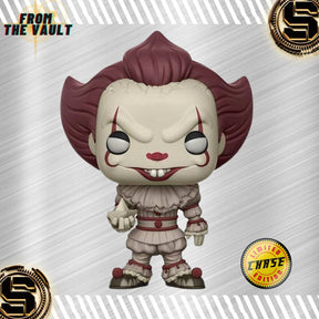 FUNKO POP MOVIES IT PENNYWISE WITH BOAT 472 CHASE