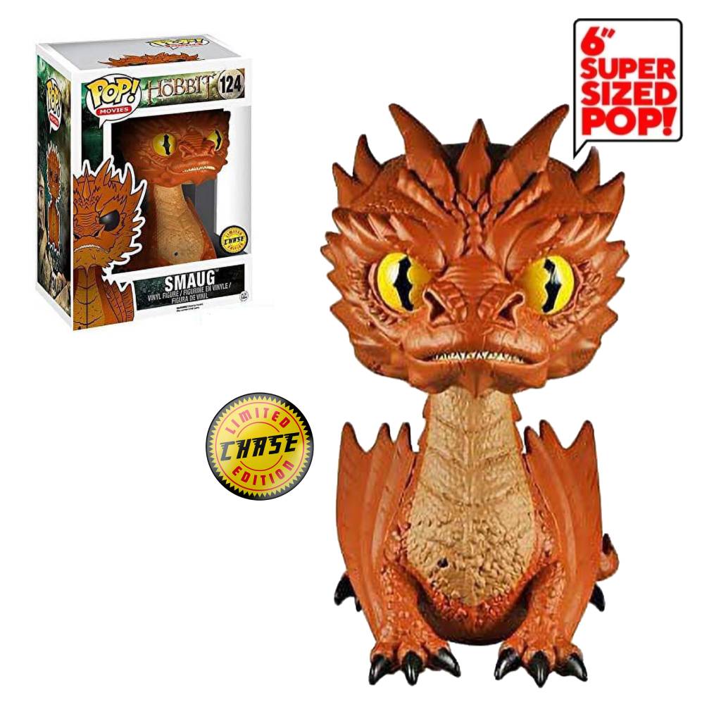 FUNKO POP MOVIES LOTR THE HOBBIT SMAUG 124 CHASE