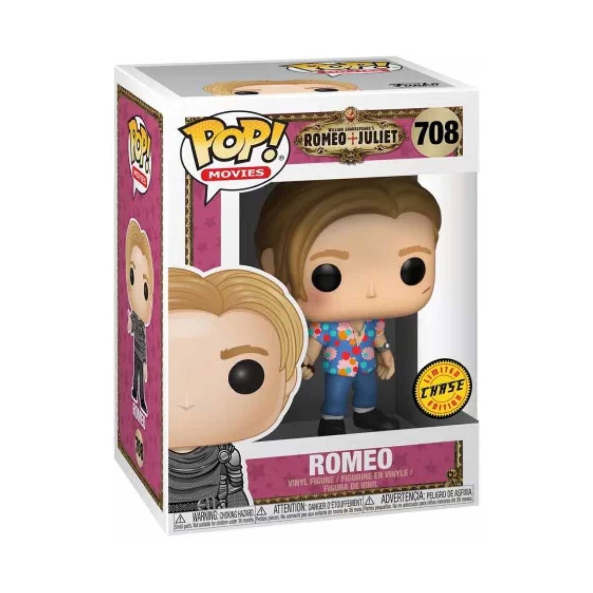 FUNKO POP MOVIES ROMEO & JULIET ROMEO 708 CHASE