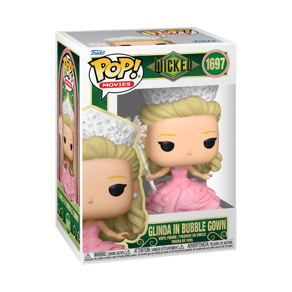 FUNKO POP MOVIES WICKED GLINDA IN BUBBLE GOWN 1697
