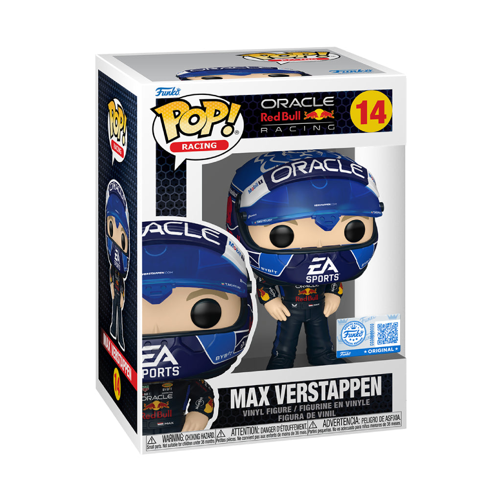 FUNKO POP RACING F1 ORACLE RED BULL RACING MAX VERSTAPPEN WITH USA HELMET 14