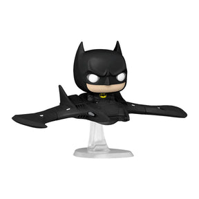 FUNKO POP RIDES DC MOVIES THE FLASH BATMAN IN BATWING 121