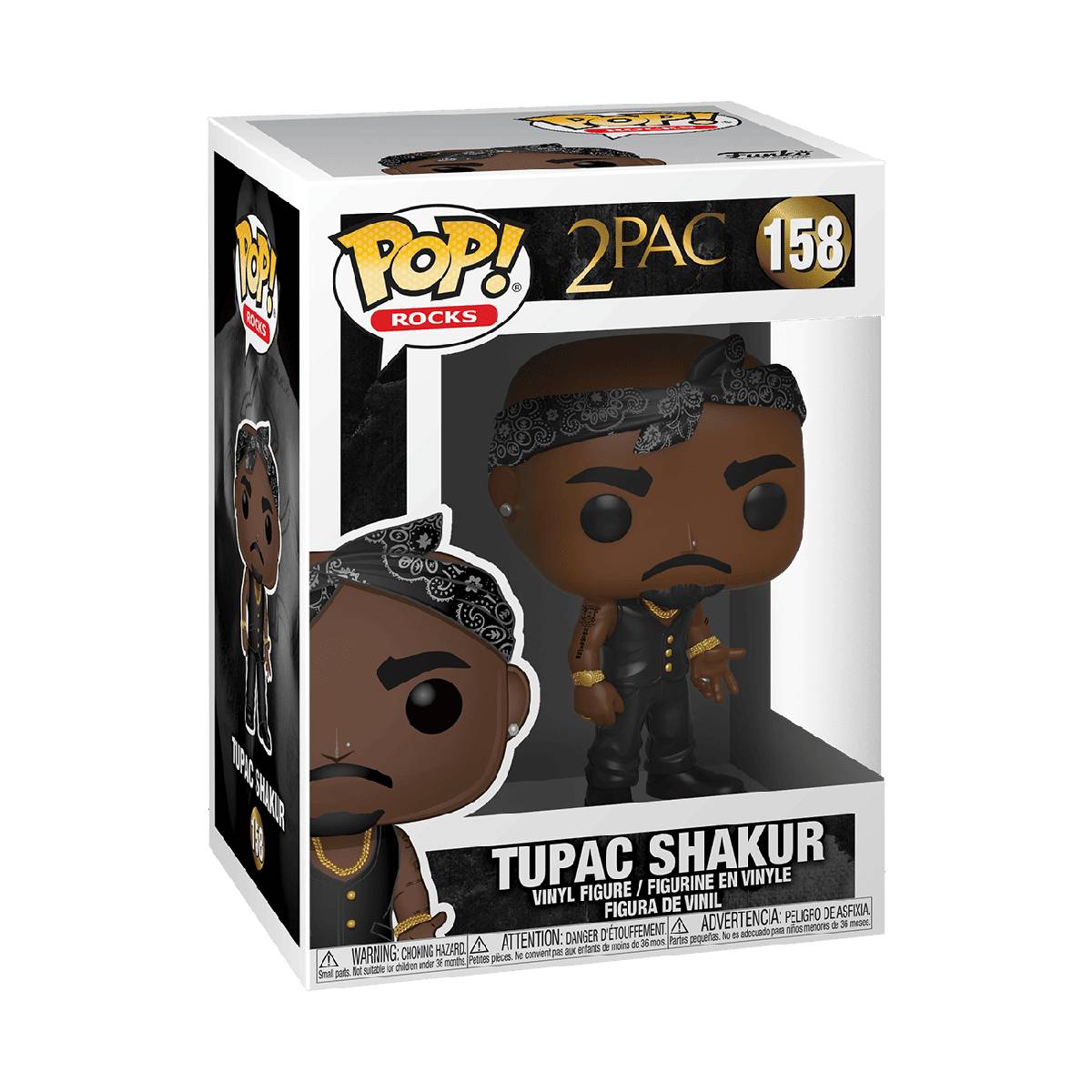 FUNKO POP ROCKS 2 PAC TUPAC SHAKUR 158