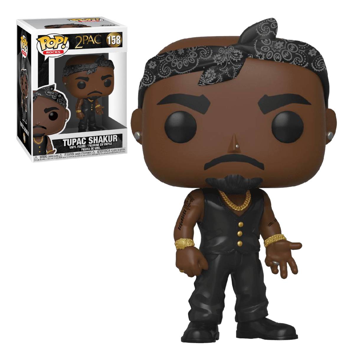 FUNKO POP ROCKS 2 PAC TUPAC SHAKUR 158