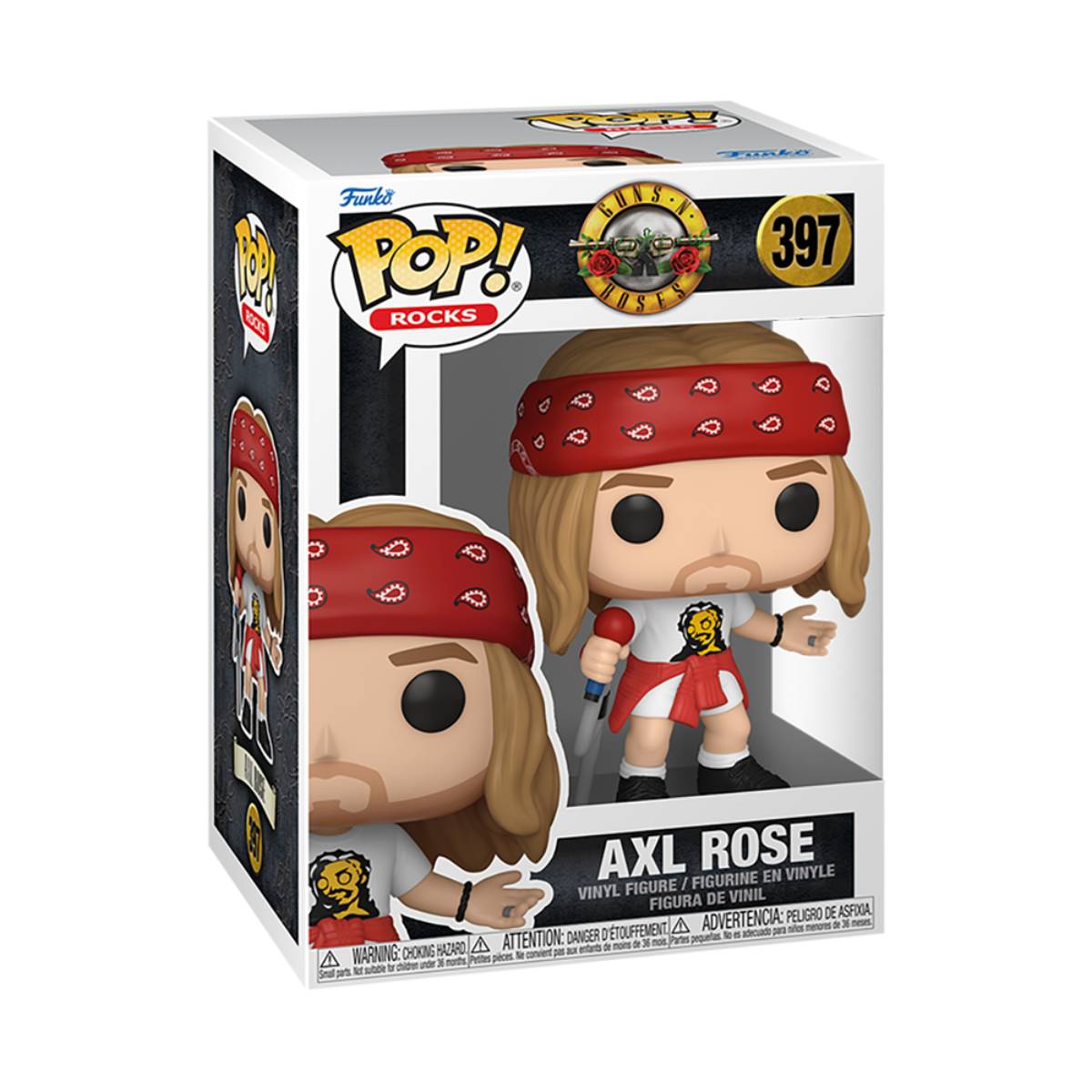 FUNKO POP ROCKS GUNS N ROSES AXL ROSE 397