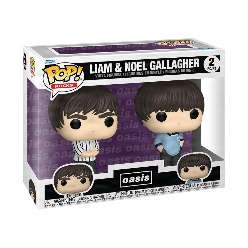 FUNKO POP ROCKS OASIS LIAM AND NOEL GALLAGER 2PK