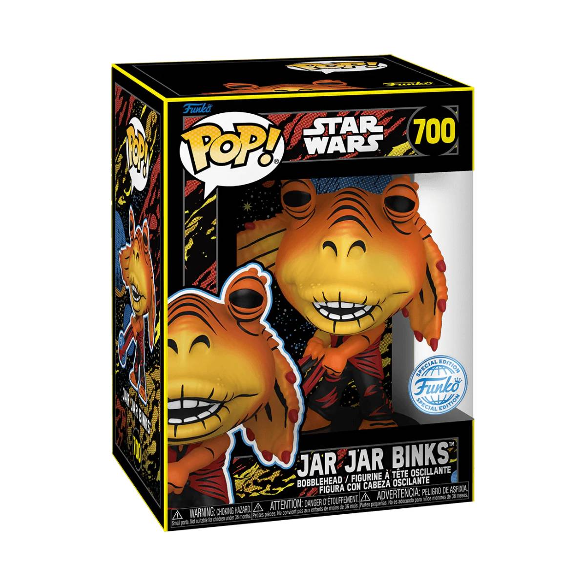 FUNKO POP STAR WARS THE PHANTOM MENACE 25TH JAR JAR BINKS 700