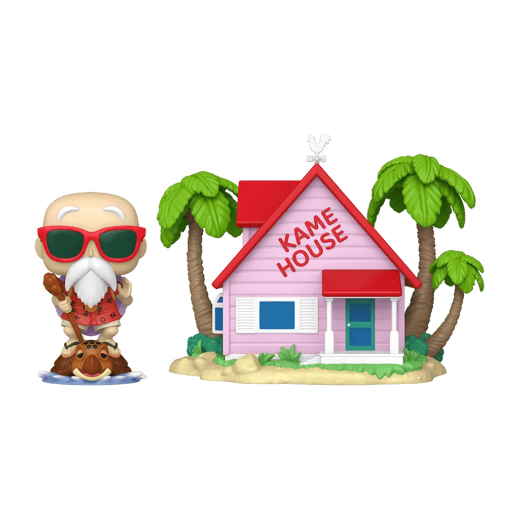 FUNKO POP TOWN ANIME DRAGON BALL MASTER ROSHI AT KAME HOUSE 46