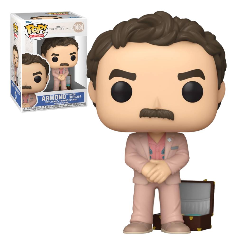 FUNKO POP TV SERIES WHITE LOTUS ARMOND WITH SUITCASE 1484