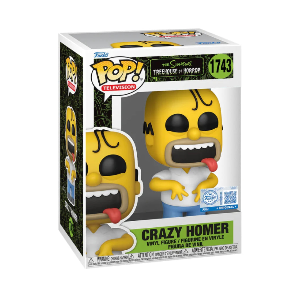 FUNKO POP TV THE SIMPSONS TREEHOUSE OF HORROR CRAZY HOMER 1743