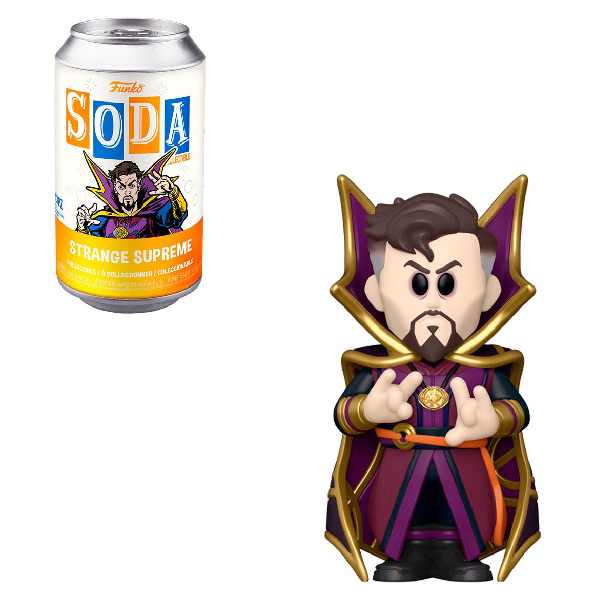 FUNKO VINYL SODA MARVEL WHAT IF DR STRANGE SUPREME