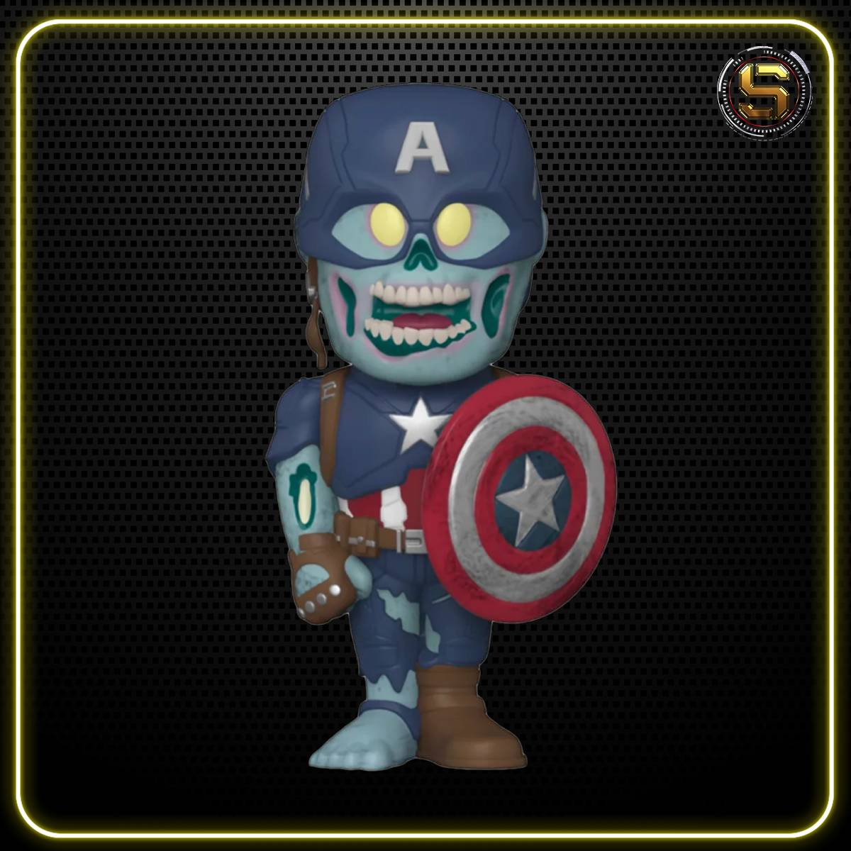 FUNKO VINYL SODA MARVEL WHAT IF ZOMBIE CAPTAIN AMERICA