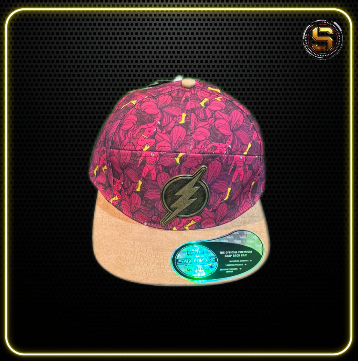 CONE GORRA DC THE FLASH FLORAL URBAN CAMPER