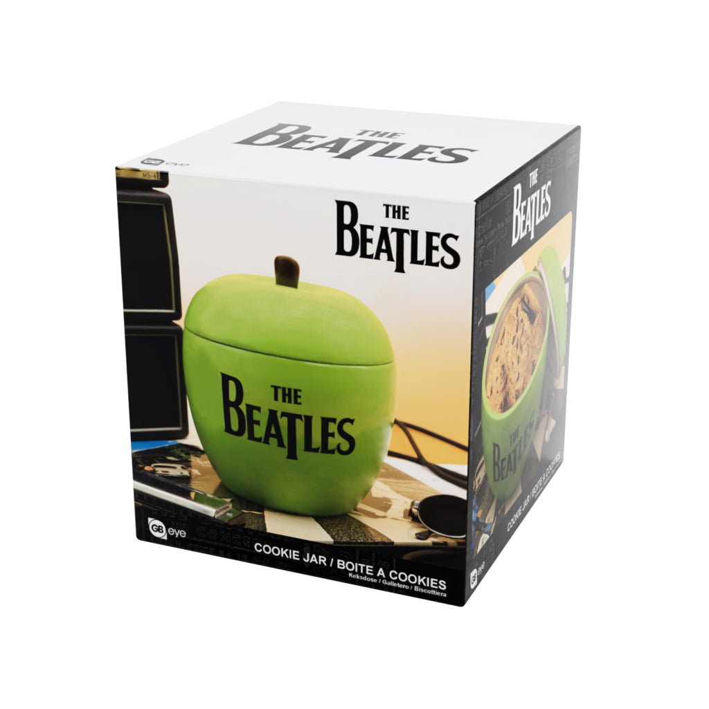 ABYSSE COLLECTIBLE THE BEATLES APPLE RECORDS COOKIE JAR