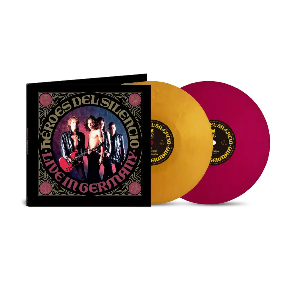 HEROES DEL SILENCIO / LIVE IN GERMANY (GOLD AND PURPLE COLORED VINYL)