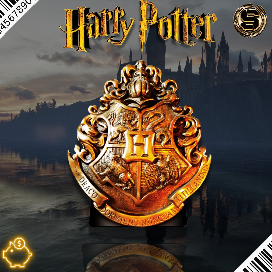 MONOGRAM HARRY POTTER HOGWARTS CREST BANK