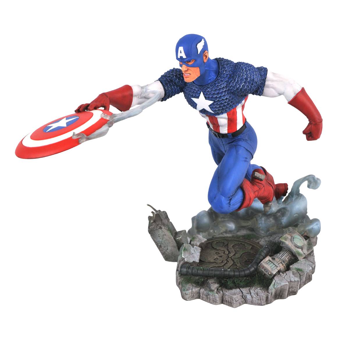 DIAMOND GALLERY MARVEL COMICS CAPTAIN AMERICA STATUE