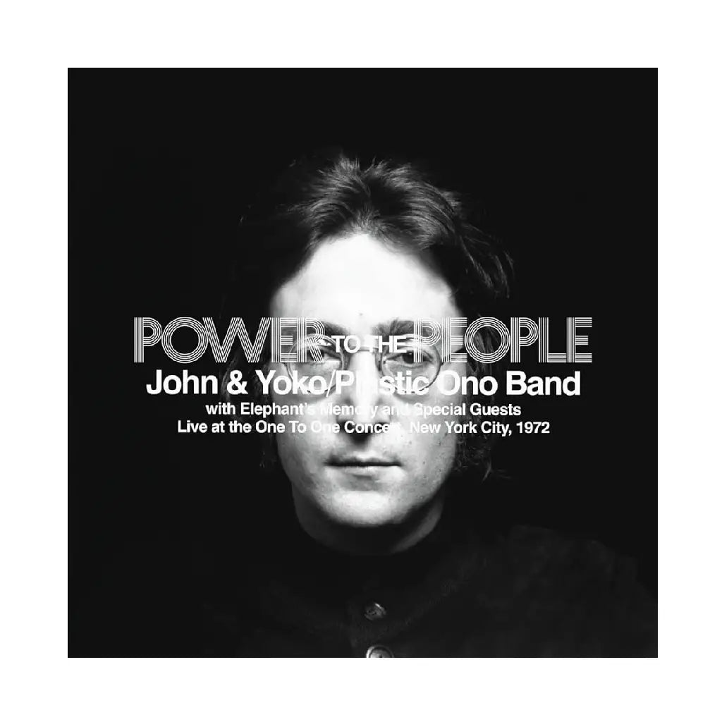 JOHN LENNON / YOKO ONO / PLASTIC ONO BAND / POWER TO THE PEOPLE: LIVE AT THE ONE TO ONE CONCERT (2 LP)