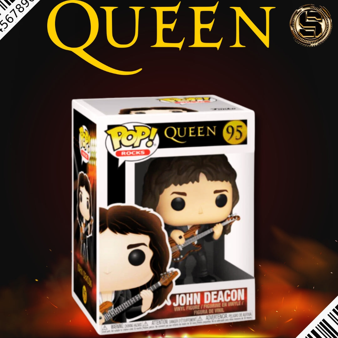 FUNKO POP ROCKS QUEEN JOHN DEACON 95