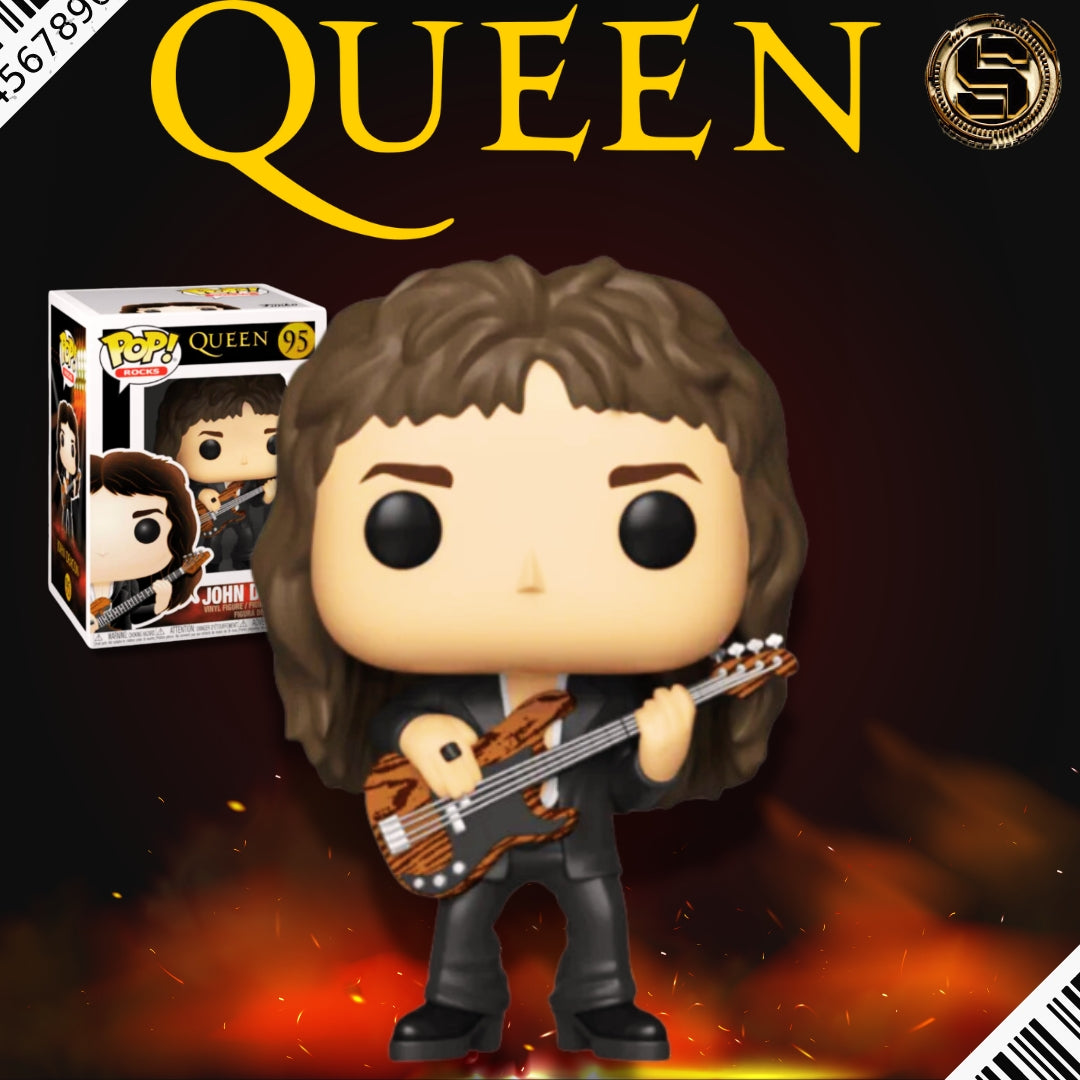 FUNKO POP ROCKS QUEEN JOHN DEACON 95