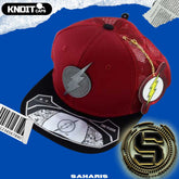 KNDIT GORRA DC FLASH LOGO ROJA/NEGRA