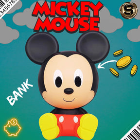 MONOGRAM DISNEY MICKEY MOUSE FIGURAL PVC BANK