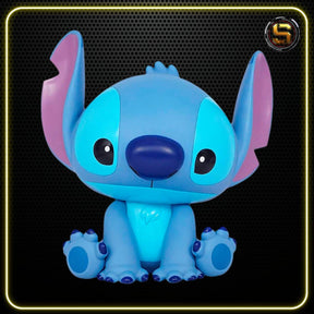 MONOGRAM DISNEY LILO AND STITCH STITCH FIGURAL PVC BANK