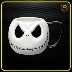 MONOGRAM DISNEY NIGHTMARE BEFORE CHRISTMAS JACK HEAD CERAMIC MUG