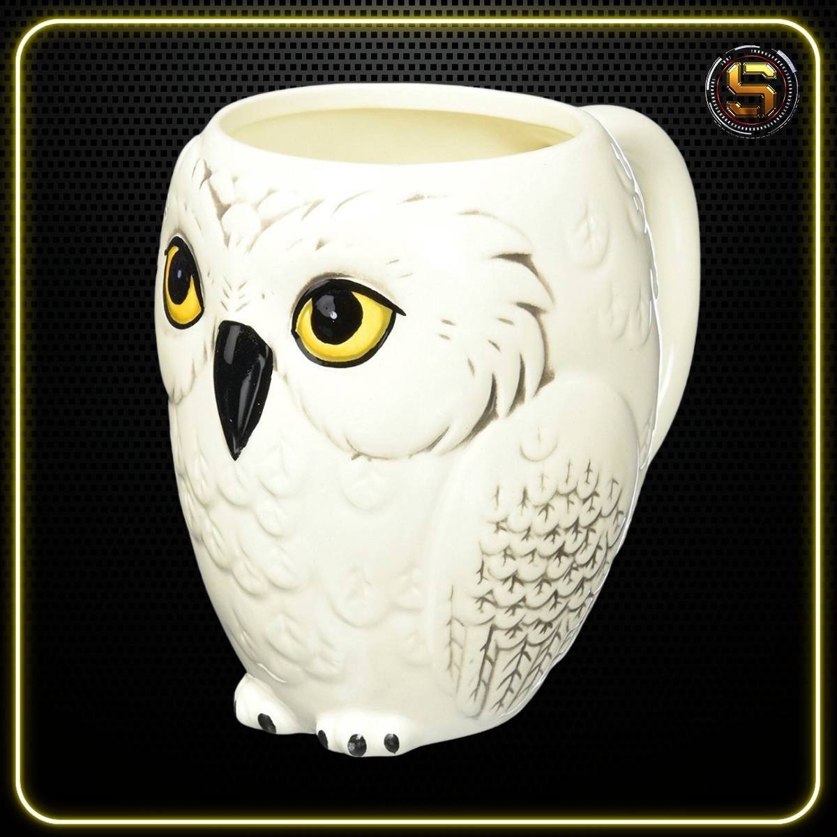 MONOGRAM HARRY POTTER HEDWIG MUG 13 FL OZ