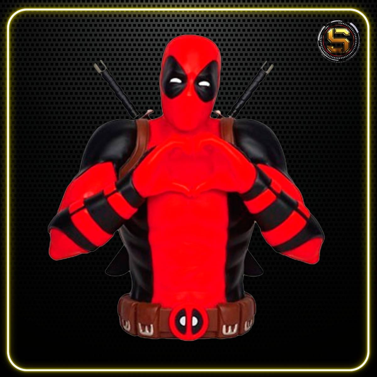 MONOGRAM MARVEL DEADPOOL CLASSIC PVC BUST BANK