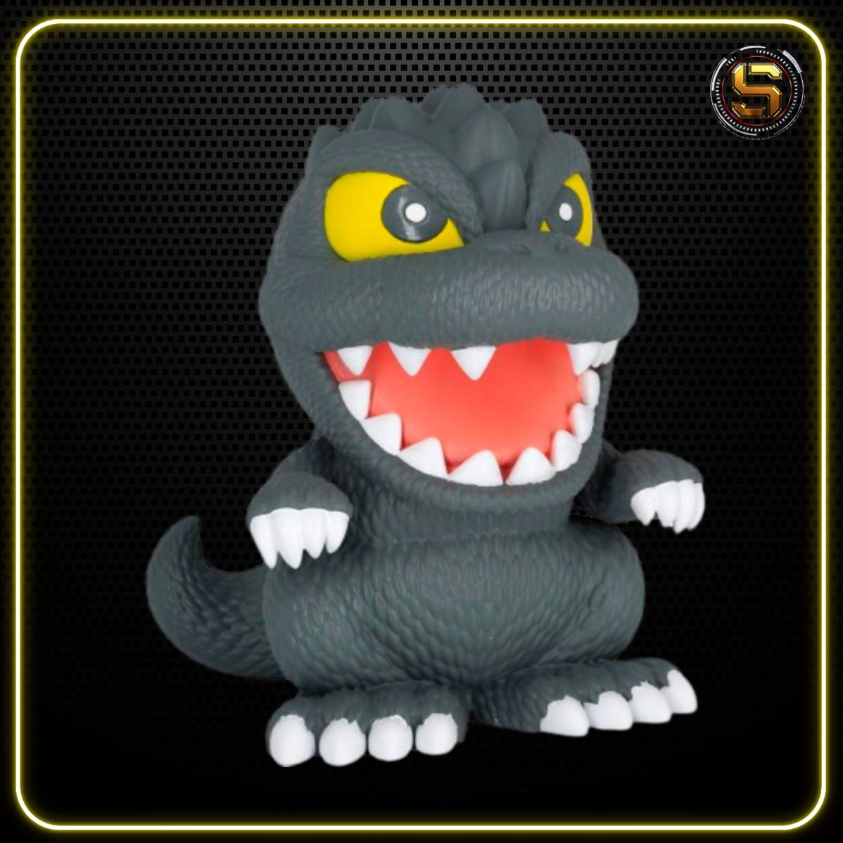 MONOGRAM MOVIES GODZILLA KAWAII FIGURAL PVC BANK