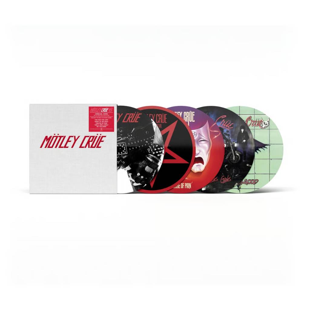 MOTLEY CRUE / CRUCIAL CRUE (45TH ANNIVERSARY 5 LP SET PICTURE DISC)