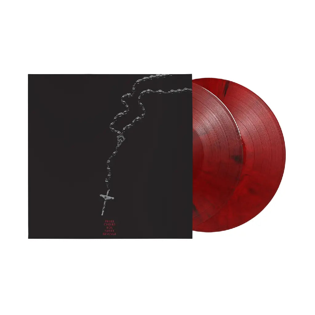MY CHEMICAL ROMANCE / THREE CHEERS FOR SWEET REVENGE (RED AND BLACK MARBLE VINYL)