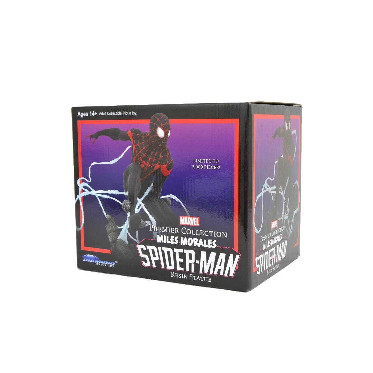 DIAMOND STATUE MARVEL PREMIER COLLECTION COMIC MILES MORALES