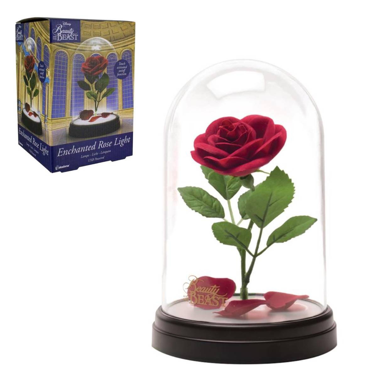 PALADONE DISNEY BEAUTY AND THE BEAST ENCHANTED ROSE LIGHT V4