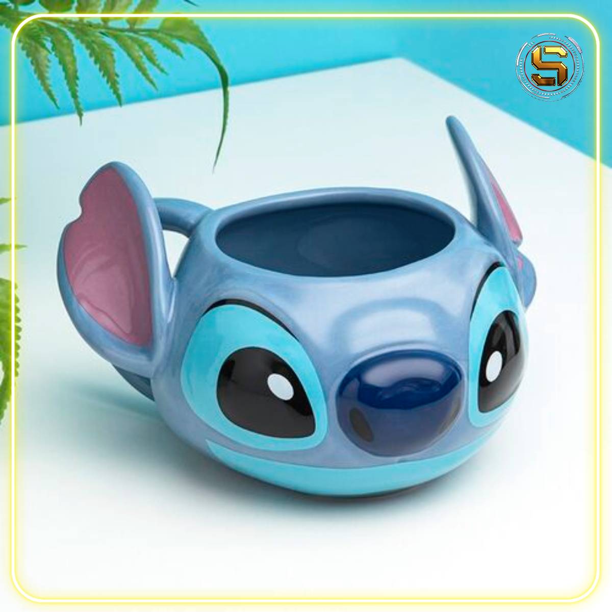 PALADONE DISNEY LILO AND STITCH STITCH SHAPED MUG CAL PROP USA