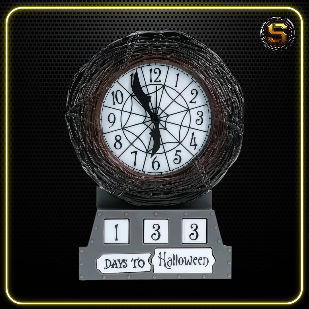 PALADONE DISNEY NIGHTMARE BEFORE CHRISTMAS COUNTDOWN ALARM CLOCK