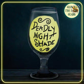 PALADONE DISNEY NIGHTMARE BEFORE CHRISTMAS GLOW IN THE DARK GLASS