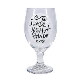 PALADONE DISNEY NIGHTMARE BEFORE CHRISTMAS GLOW IN THE DARK GLASS