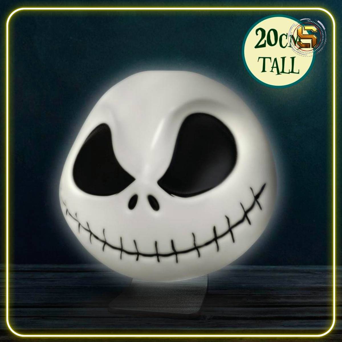 PALADONE DISNEY NIGHTMARE BEFORE CHRISTMAS JACK MASK LIGHT