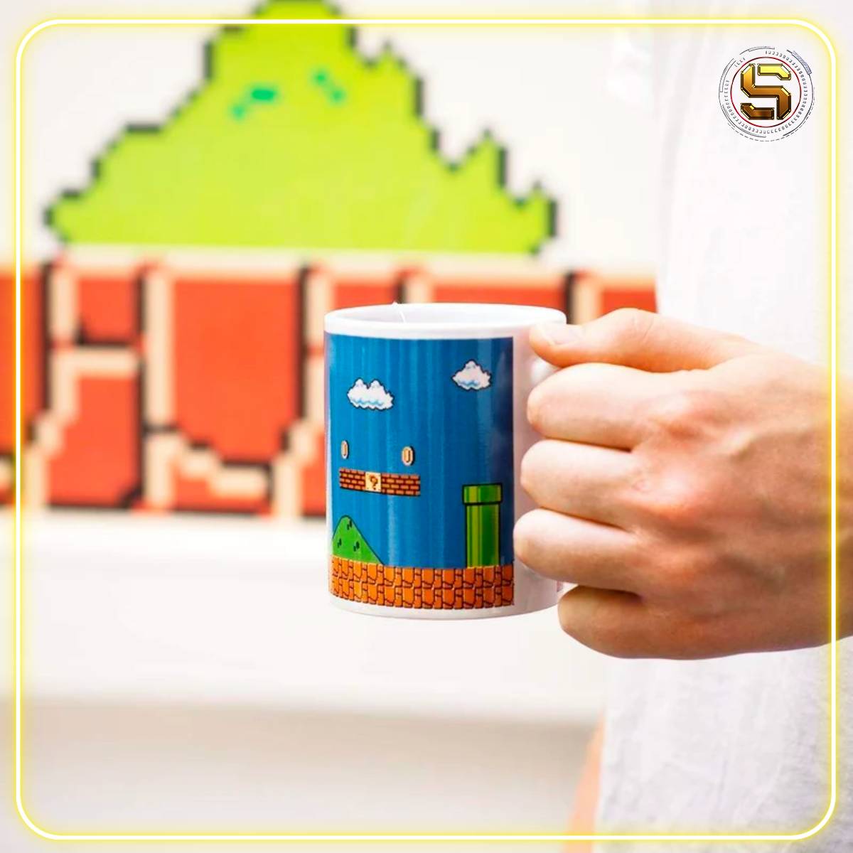 PALADONE GAMES NINTENDO SUPER MARIO BROS HEAT CHANGE MUG