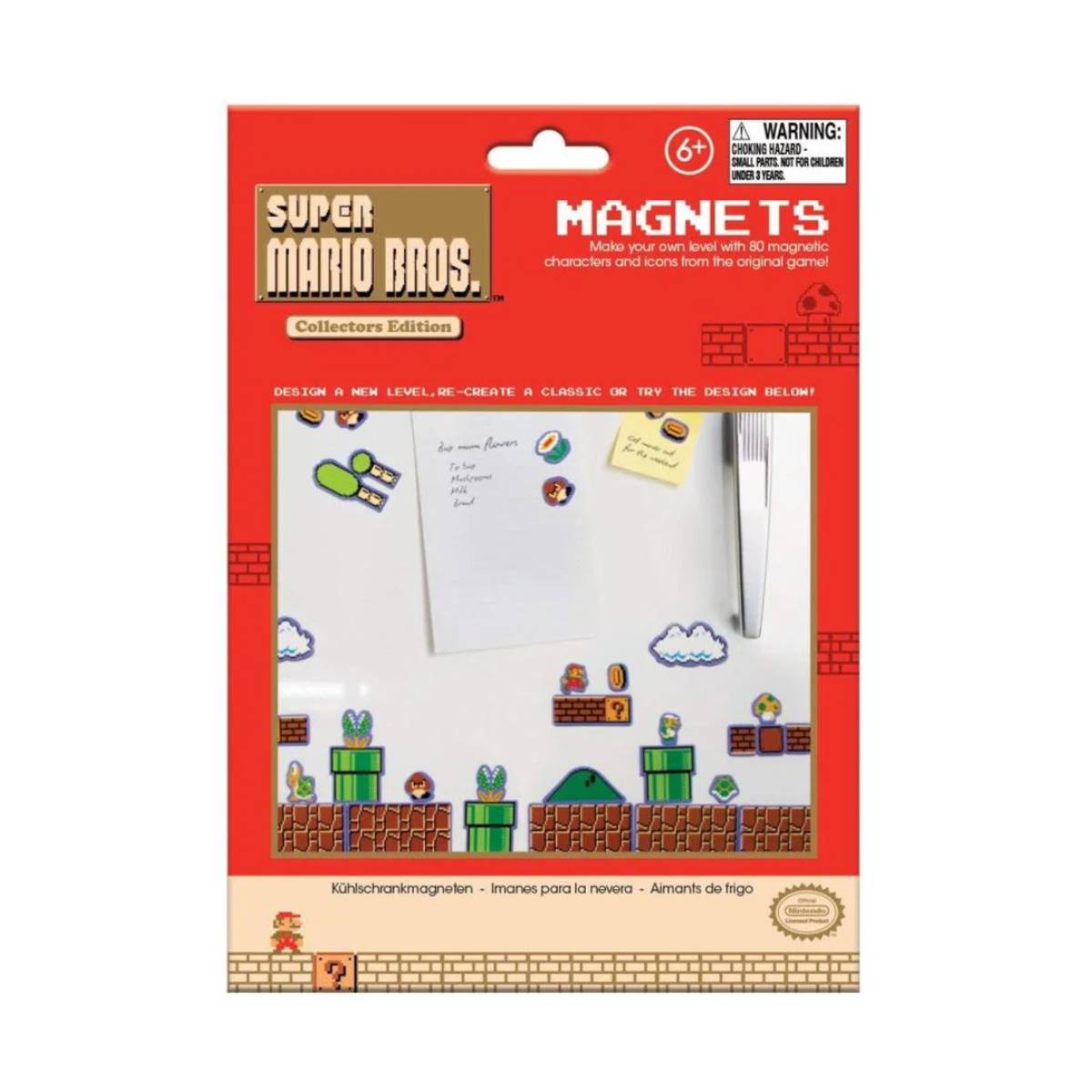 PALADONE GAMES NINTENDO SUPER MARIO BROS MAGNETS V2