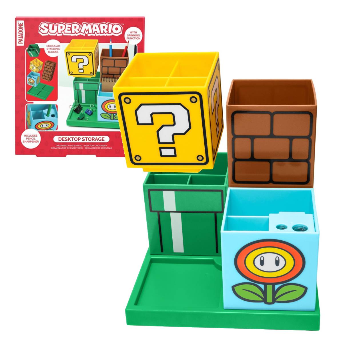 PALADONE GAMES NINTENDO SUPER MARIO DESKTOP ORGANISER