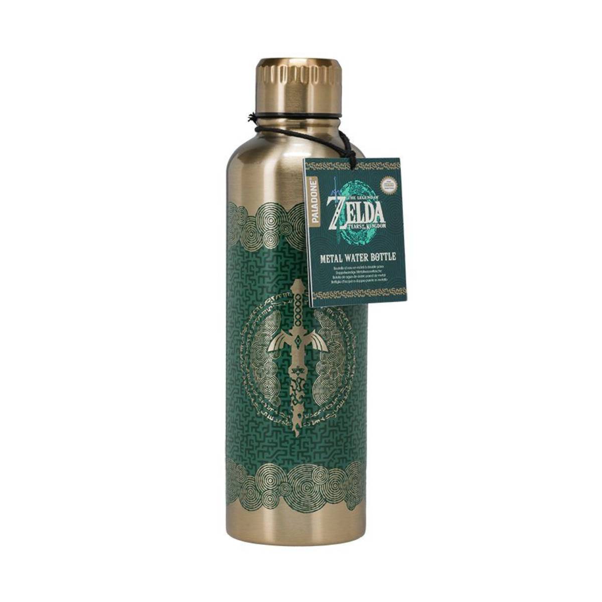 PALADONE GAMES NINTENDO ZELDA TEARS OF THE KINGDOM METAL WATER BOTTLE